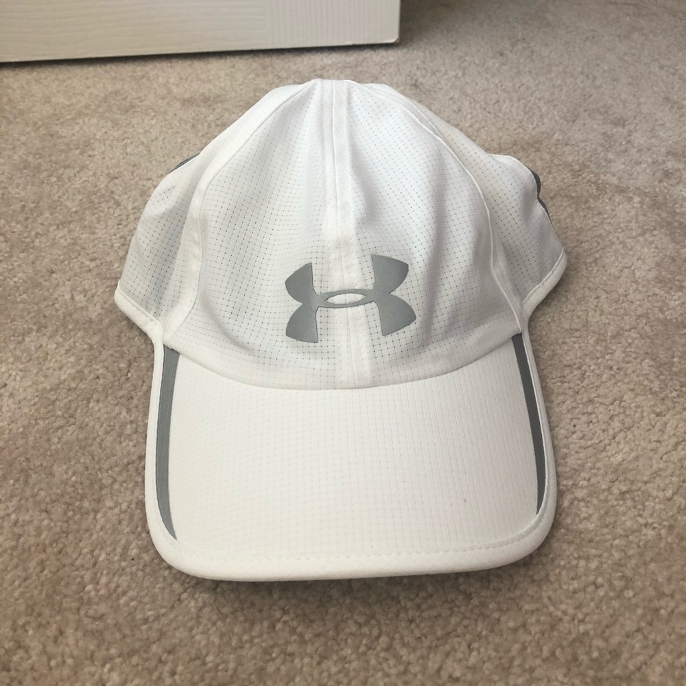 White Under Armour Hat